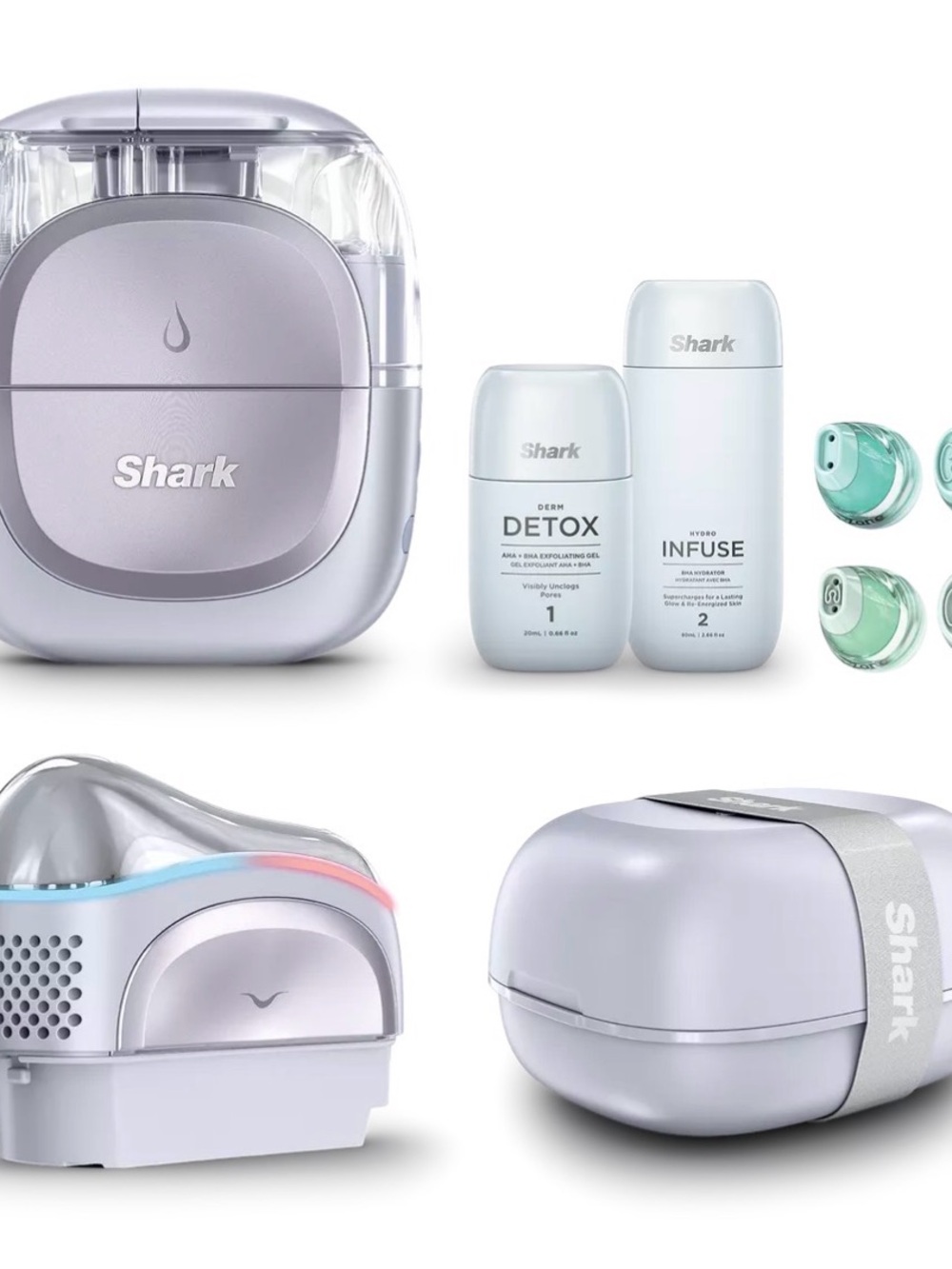 Shark FacialPro™ Glow & Depuffi™ At-Home Hydrating Facial System